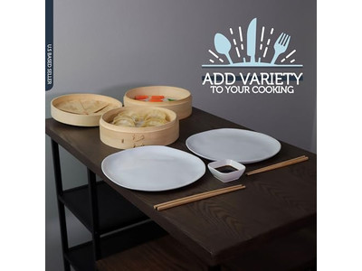 Vaporizzatore Giapponese in Bambù Cestello per Cottura a Vapore in Bambù