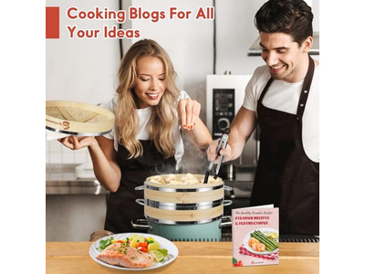 Cestello per Cottura a Vapore in Bambù Stremaer Bomboo