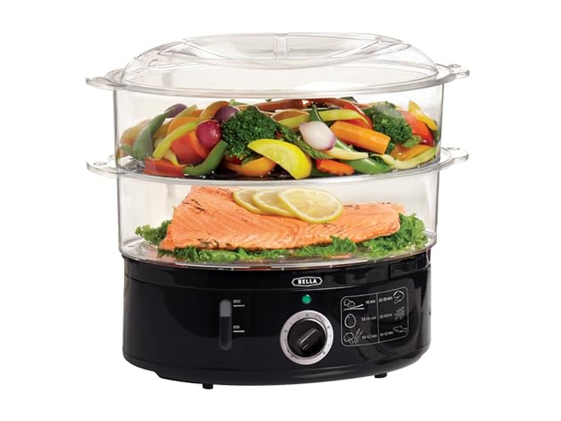 Cestello per Cottura a Vapore in Bambù da 10 Pollici per Dim Sum