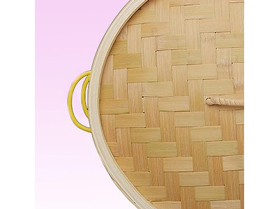 Set di Pentole per Salsicce Cestello per Cottura a Vapore in Bambù