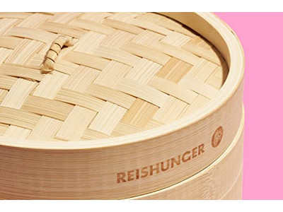 Cestello per Cottura a Vapore in Bambù per Dim Sum e Pudding
