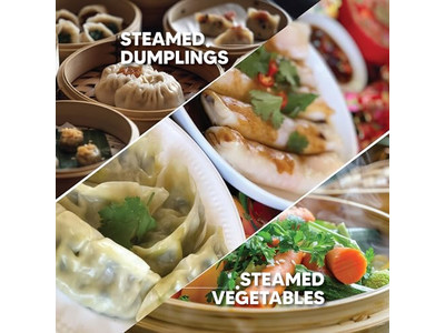 Cestello per Cottura a Vapore in Bambù per Panini al Riso