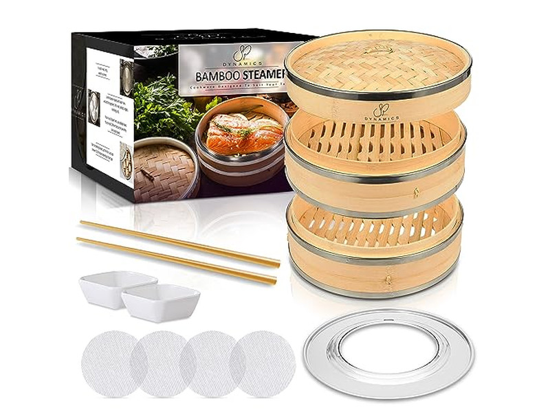 Contenitore a Vapore in Bambù